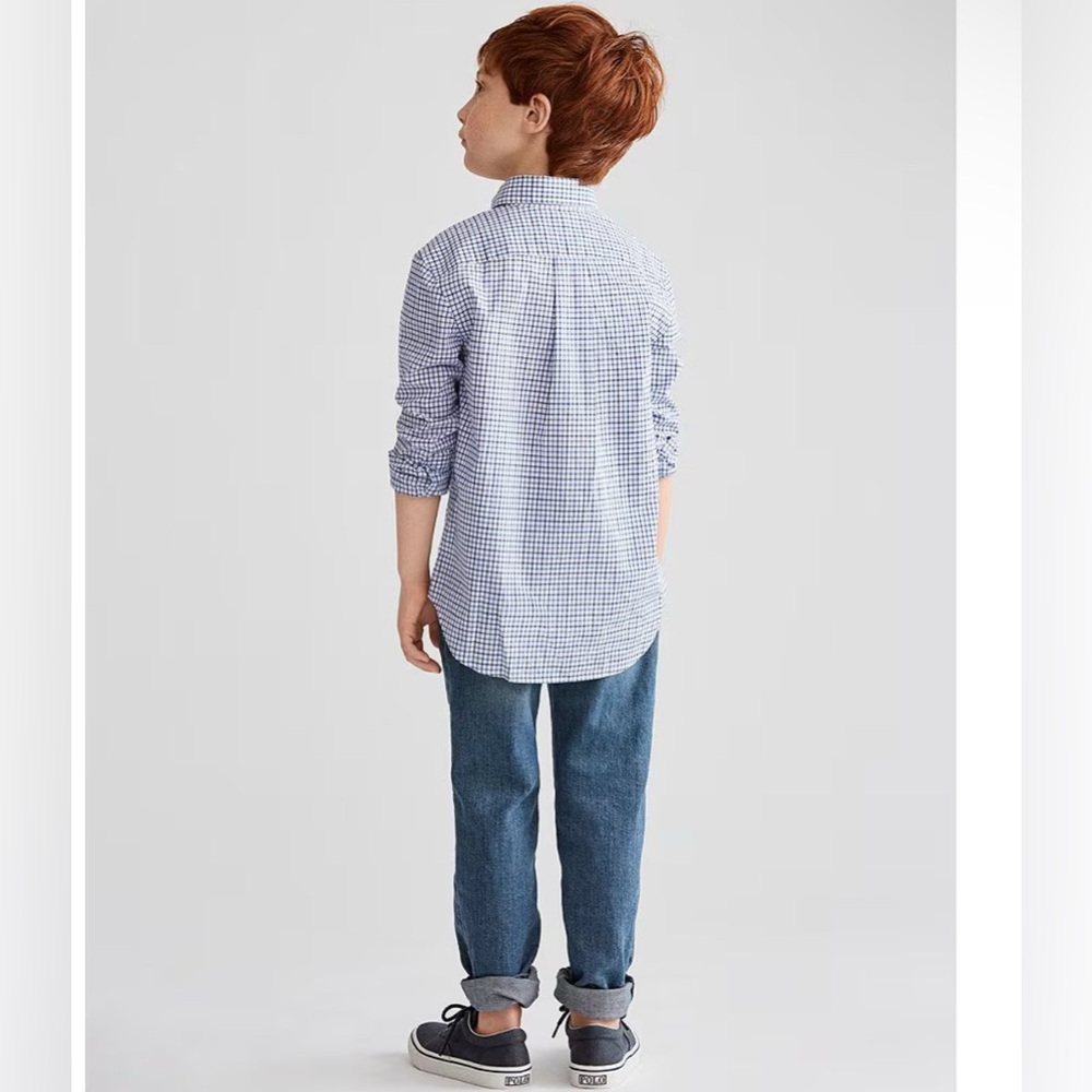 Ralph Lauren Tattersall Cotton Poplin Shirt-2T - Picture 2 of 9